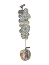 Glass Apples and Grapes Decorative Set (4pcs)