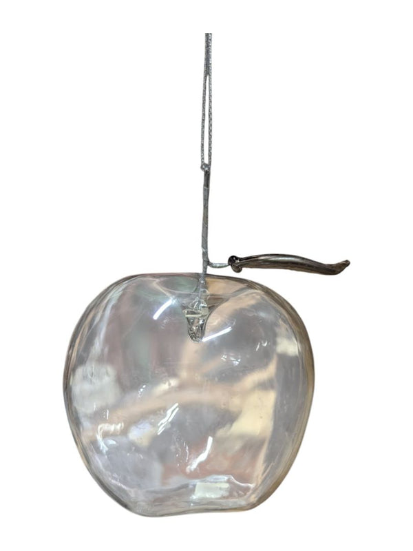 Glass Apples and Grapes Decorative Set (4pcs)