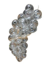 Glass Apples and Grapes Decorative Set (4pcs)
