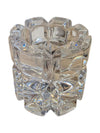 Crystal Glass Trinket Jars and Dish (Set of 4)