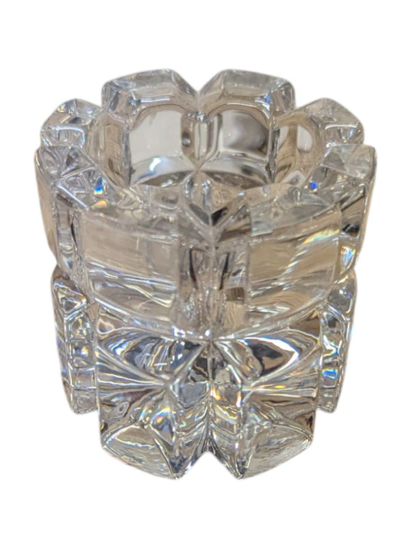 Crystal Glass Trinket Jars and Dish (Set of 4)