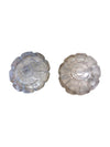 Crystal Glass Trinket Jars and Dish (Set of 4)