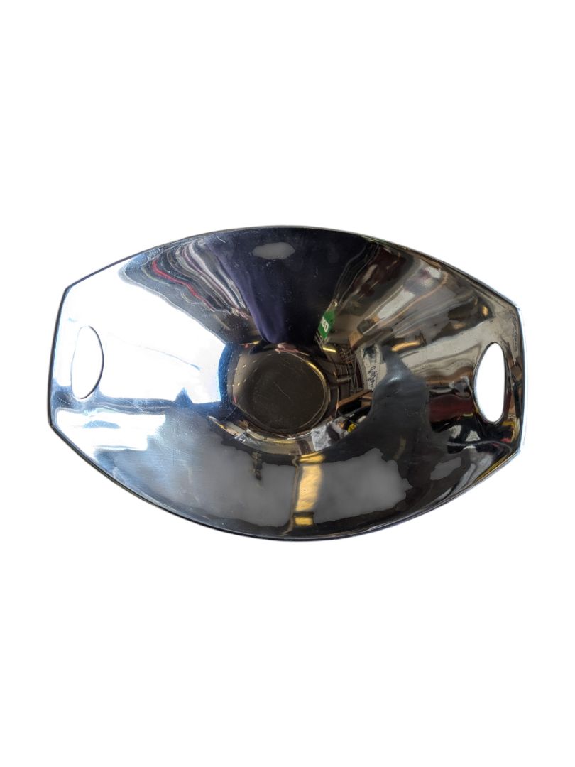 Dansk JHQ Large Metal Canoe Bowl w/ Handle 16''