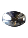 Dansk JHQ Large Metal Canoe Bowl w/ Handle 16''