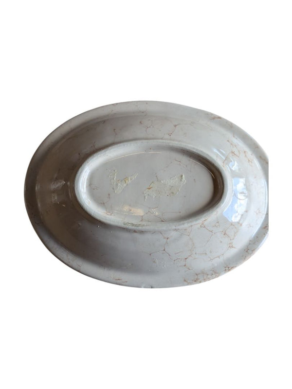 Floral Ceramic Bathroom Accessory Set