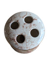 Floral Ceramic Bathroom Accessory Set