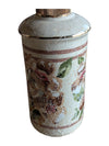Floral Ceramic Bathroom Accessory Set