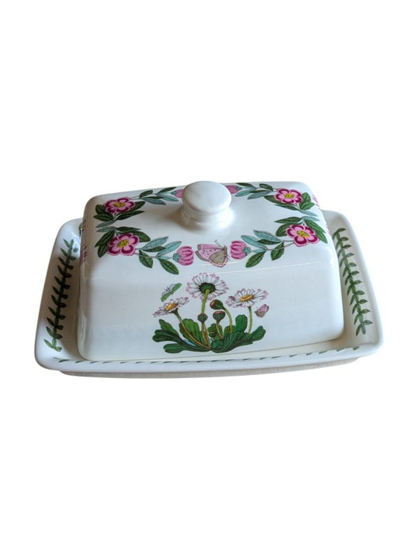 Portmeirion Botanic Garden Covered Butter Dish