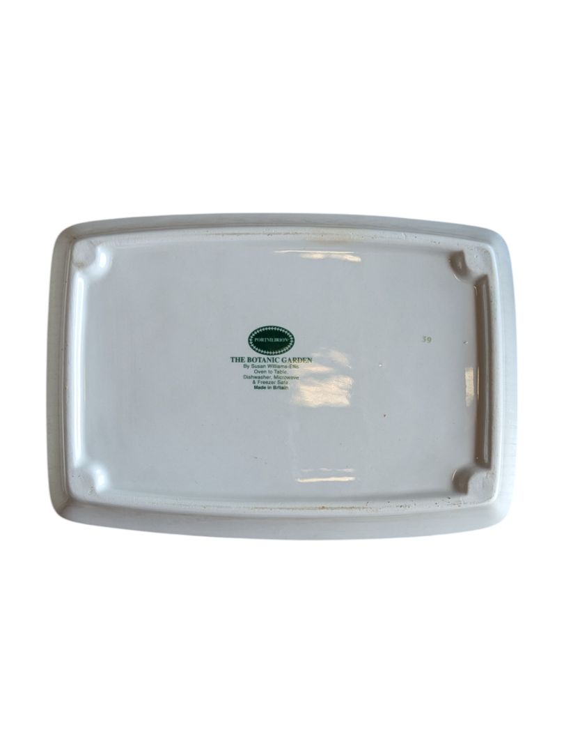 Portmeirion Botanic Garden Covered Butter Dish