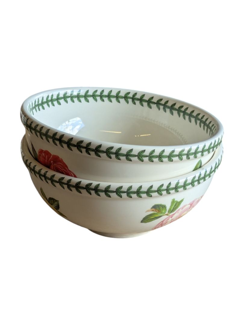 Pair of Portmeirion Botanic Roses Bowls