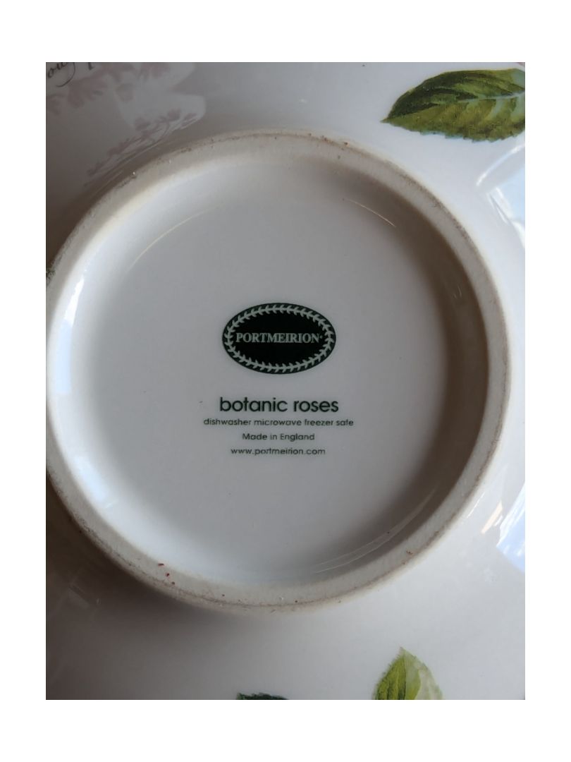 Pair of Portmeirion Botanic Roses Bowls