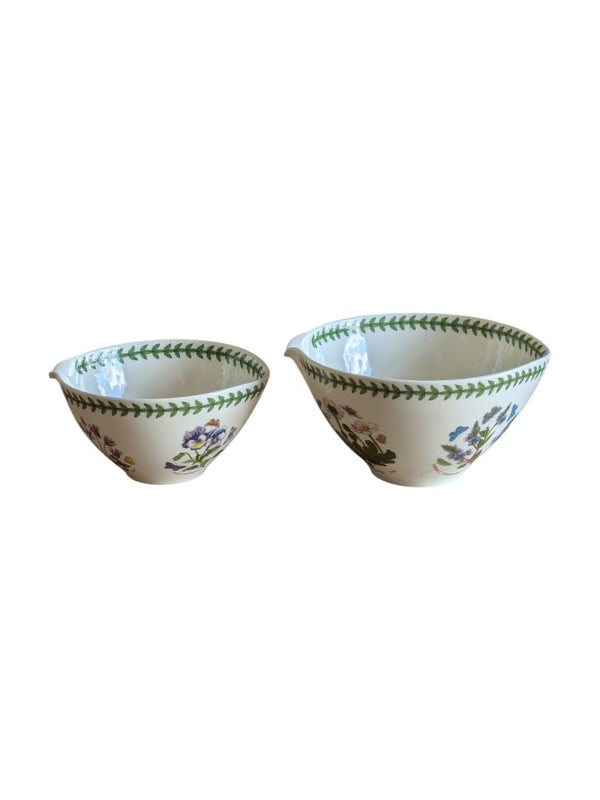 Portmeirion Botanic Garden Mixing Bowls Set (6" & 7")