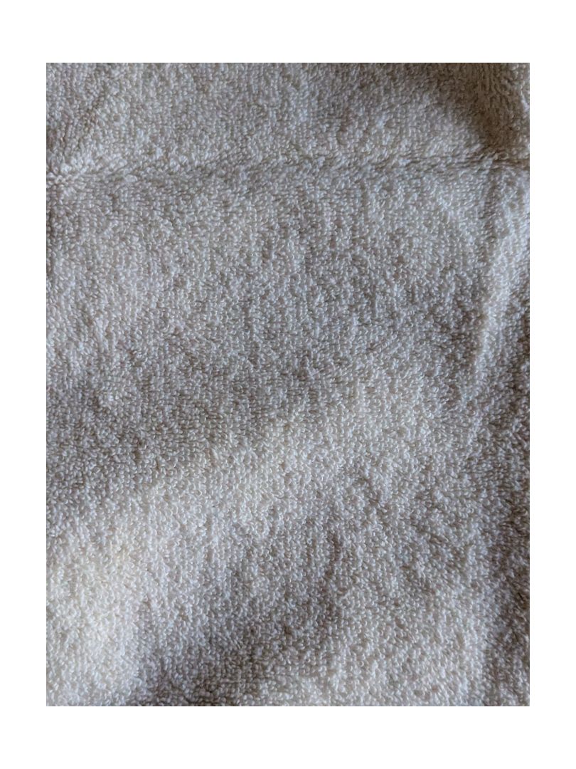 Mix of Towels and Shower Curtian w/ Metal Decorative Leaf Curtain Hooks (6 towels, 1 Curtian and 12 Hooks Set)