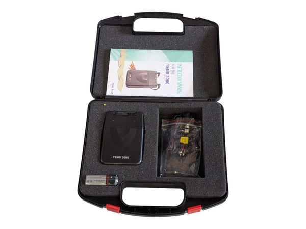 Tens 3000 Digital Unit with Electrodes & Case