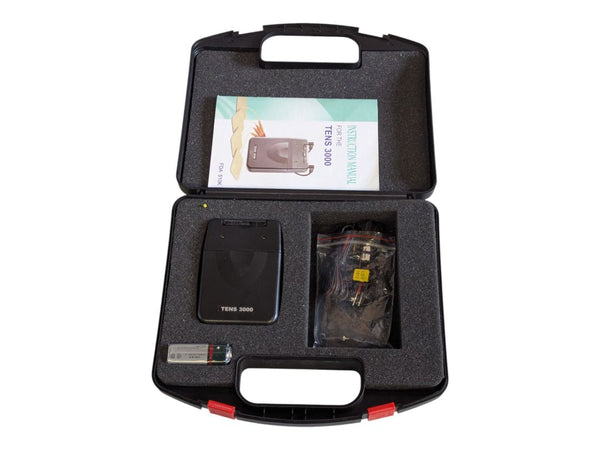 Tens 3000 Digital Unit with Electrodes & Case