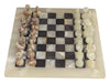 Vintage Hand Carved Marble Chess Set