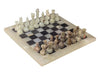 Vintage Hand Carved Marble Chess Set