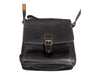 Vintage Stone Ridge Leather Crossbody Black Messanger Bag