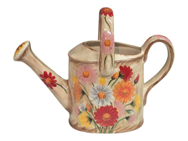 Tabletops Gallery Decorative Hand Painted Ceramic Watering