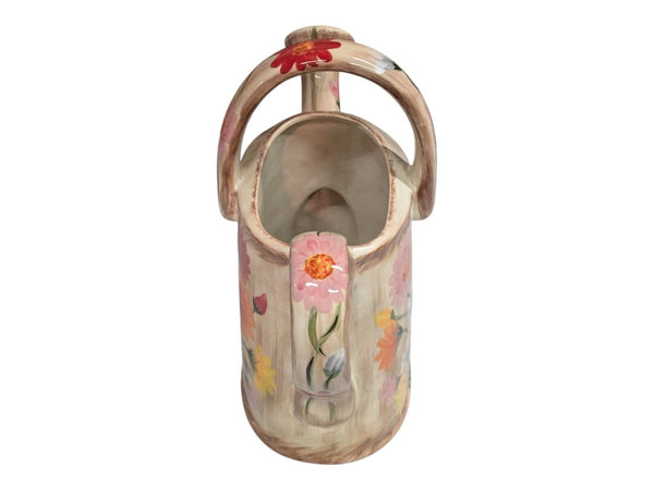 Tabletops Gallery Decorative Hand Painted Ceramic Watering