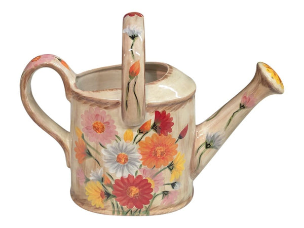 Tabletops Gallery Decorative Hand Painted Ceramic Watering
