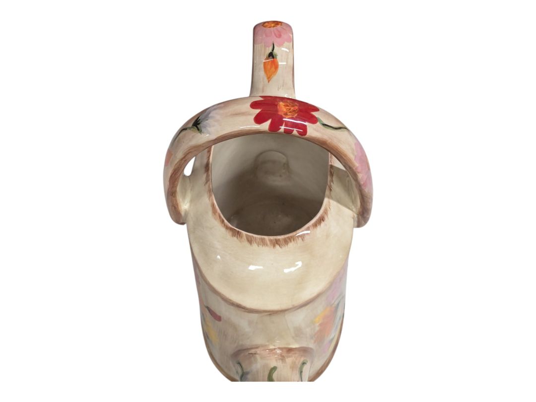 Tabletops Gallery Decorative Hand Painted Ceramic Watering