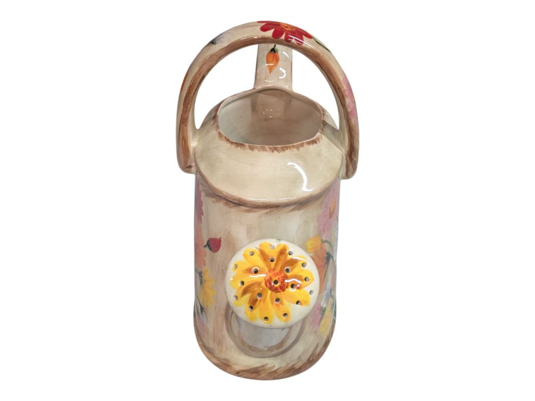 Tabletops Gallery Decorative Hand Painted Ceramic Watering
