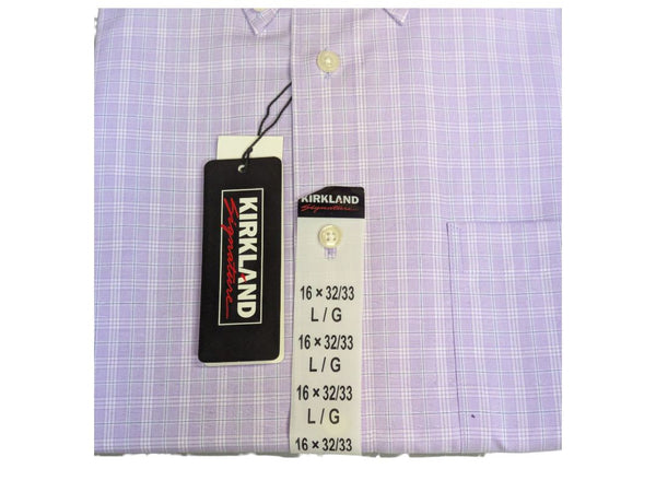 Pair of Kirkland Men’s Dress Shirts Size 16 x 32/33 (Large)
