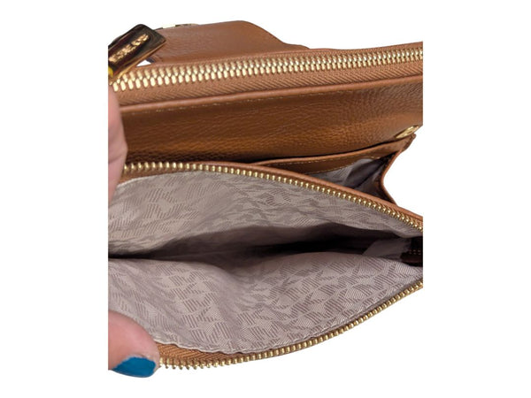 Michael Kors Fulton Small Saffiano Leather Crossbody Bag