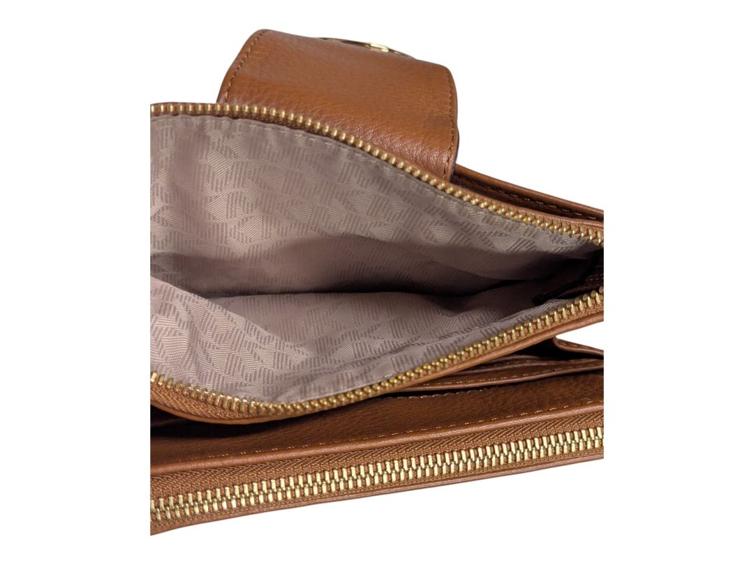 Michael Kors Fulton Small Saffiano Leather Crossbody Bag