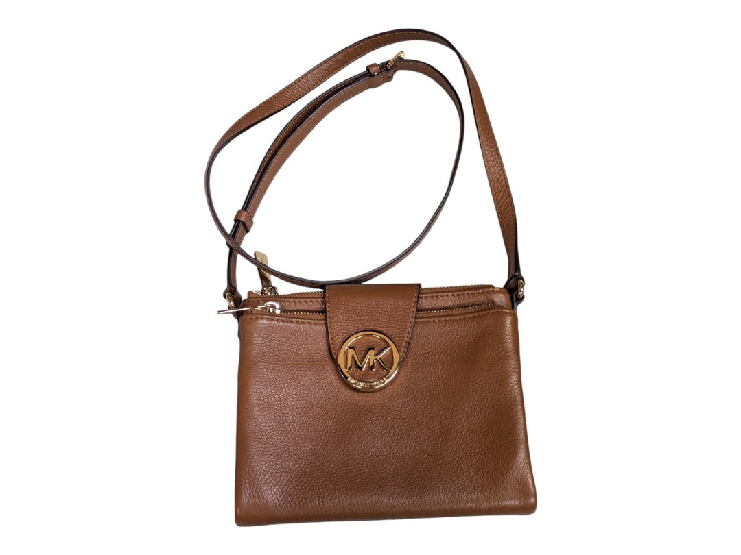 Michael Kors Fulton Small Saffiano Leather Crossbody Bag