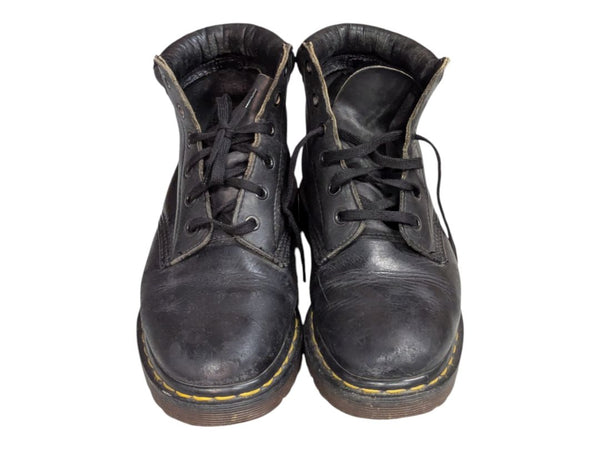 Vintage Dr. Martens Black Leather Ankle Boots