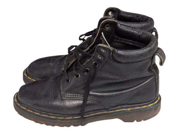 Vintage Dr. Martens Black Leather Ankle Boots