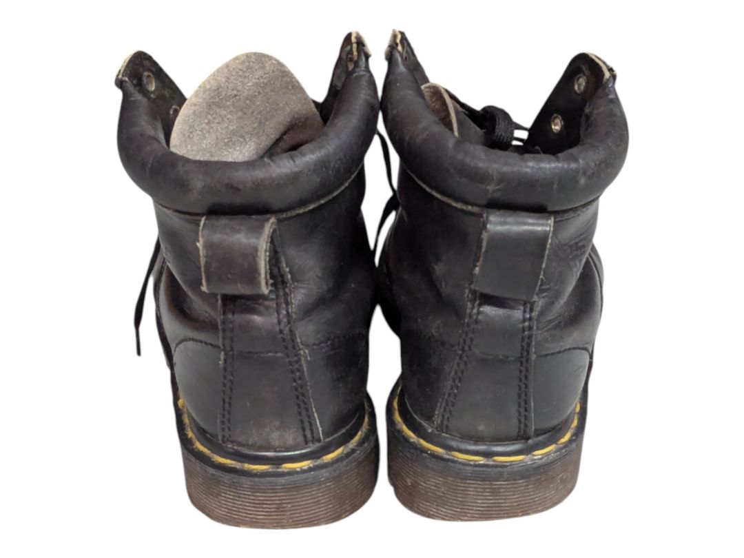 Vintage Dr. Martens Black Leather Ankle Boots