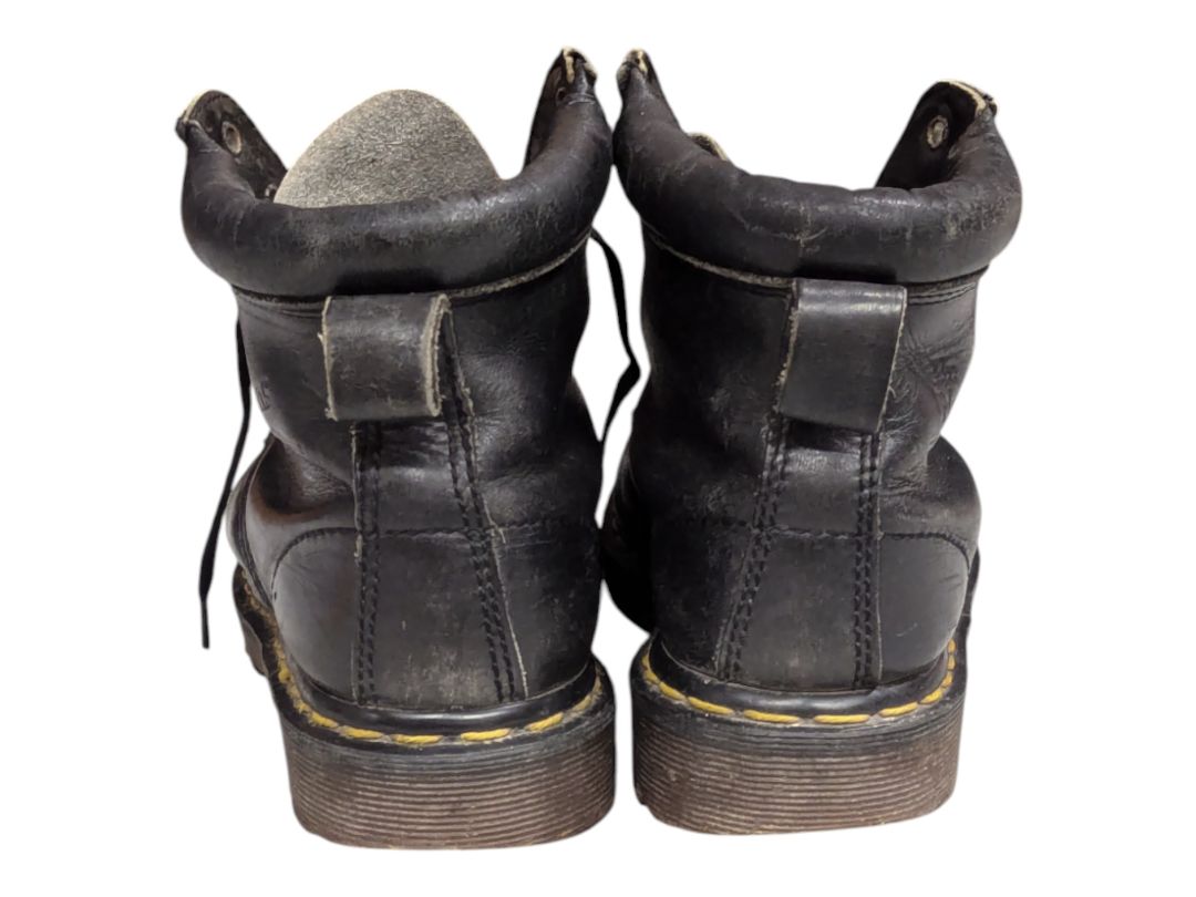 Vintage Dr. Martens Black Leather Ankle Boots