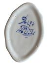 Hand-Painted Delft Holland Ceramic Trinket Box – Floral Design