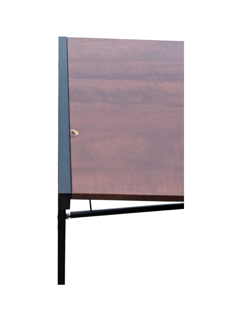 L-Shaped Corner Desk with Bookshelf