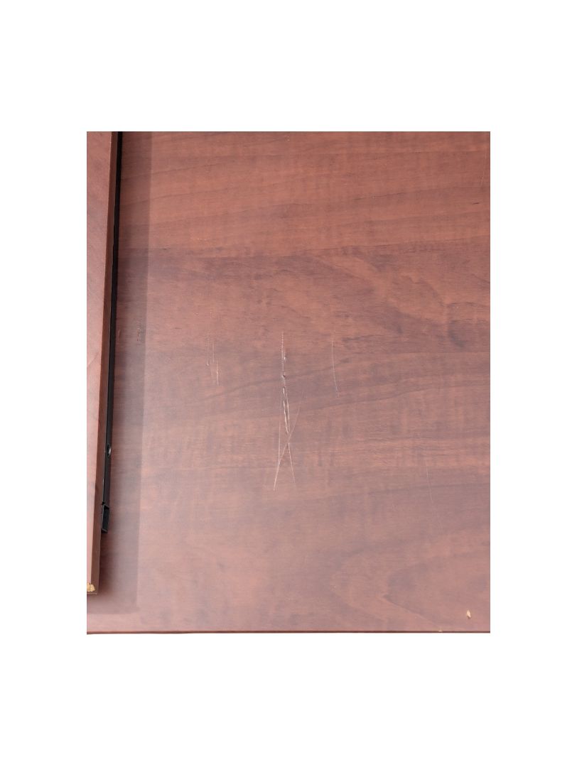 L-Shaped Corner Desk with Bookshelf