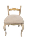 set of 4 vintage French Provincial dining chairs