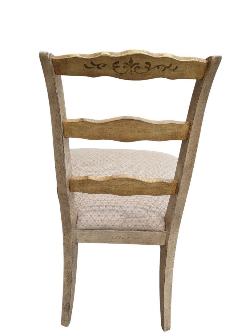 set of 4 vintage French Provincial dining chairs