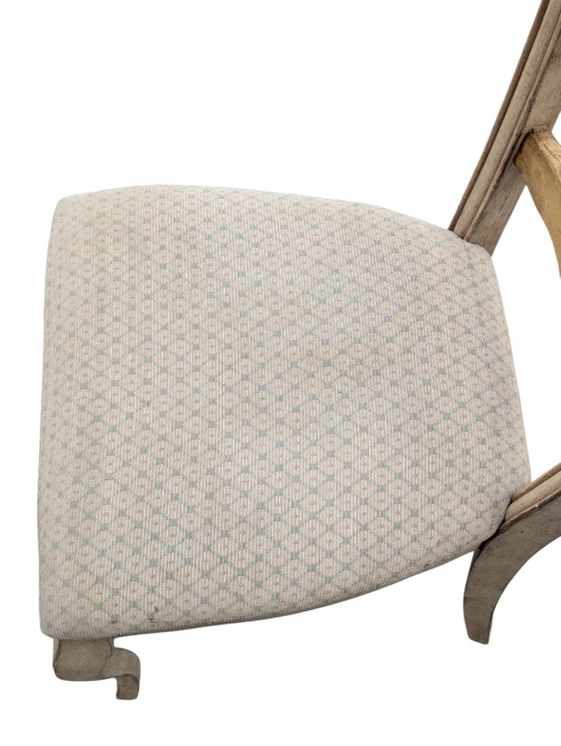 set of 4 vintage French Provincial dining chairs