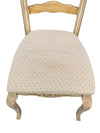 set of 4 vintage French Provincial dining chairs