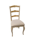 set of 4 vintage French Provincial dining chairs