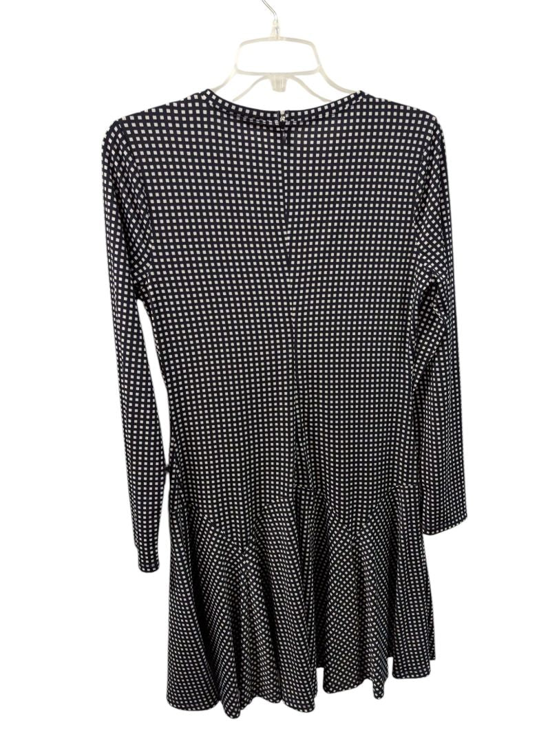 Michael Kors Geometric Print Long-Sleeve Dress (Women’s, Size Medium)