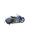 Franklin Mint Harley Davidson Panhead Diecast Motorcycle 1:10 Model With Display Case