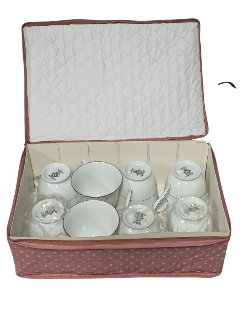 Noritake “Silk Ribbons” Fine Porcelain Dinnerware Set