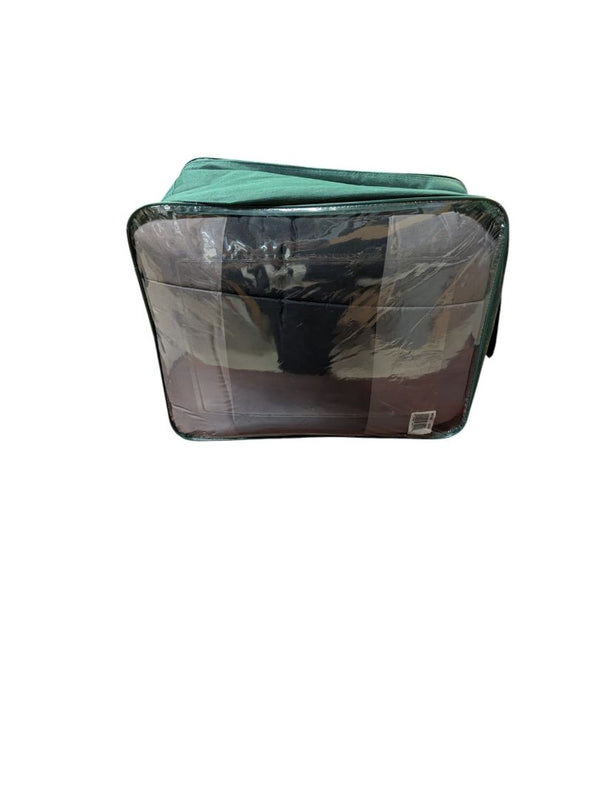 Grey and Black Striped Twin Comforter