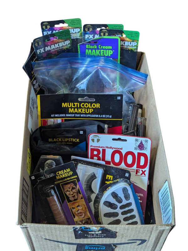 Halloween Makeup & Accessories Lot – Multi-Item Kit