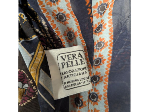 Italian Vera Pelle Leather Jacket – Cream Moto Style