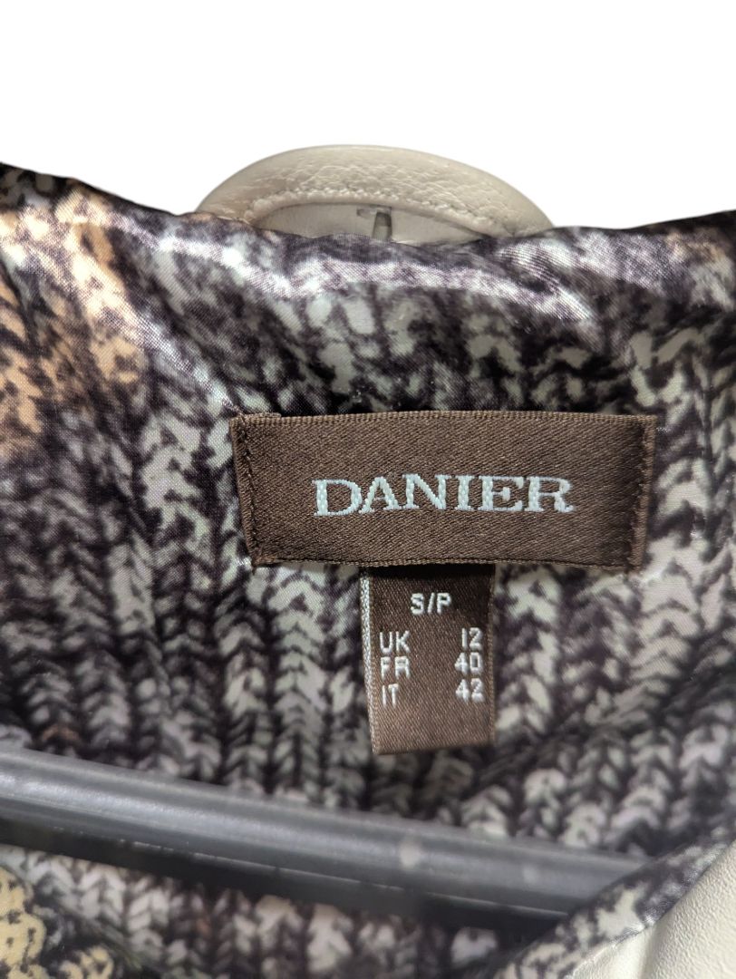 Danier Genuine Leather Quilted Puffer Jacket – Cream